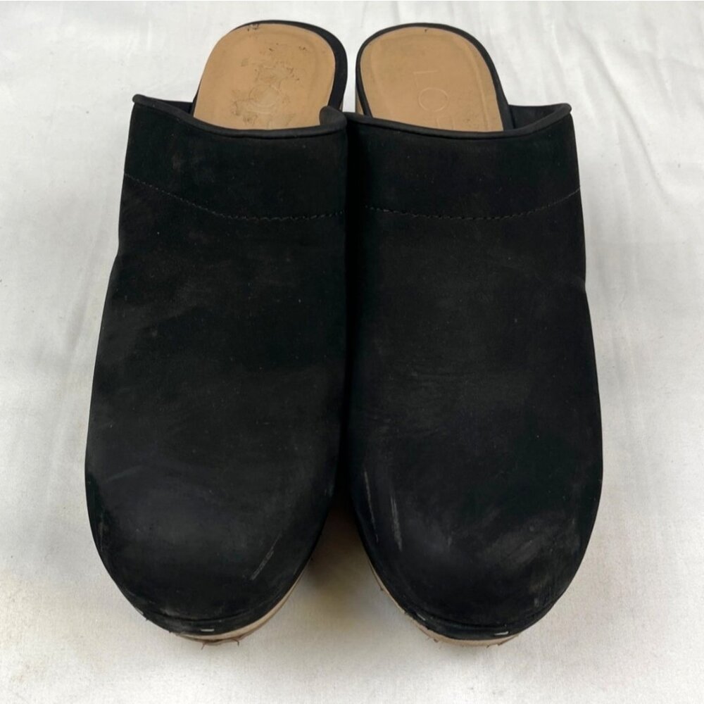 LOFT Black Mules